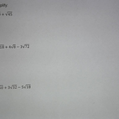 L24 E2 Add or Subtract Radical Expressions