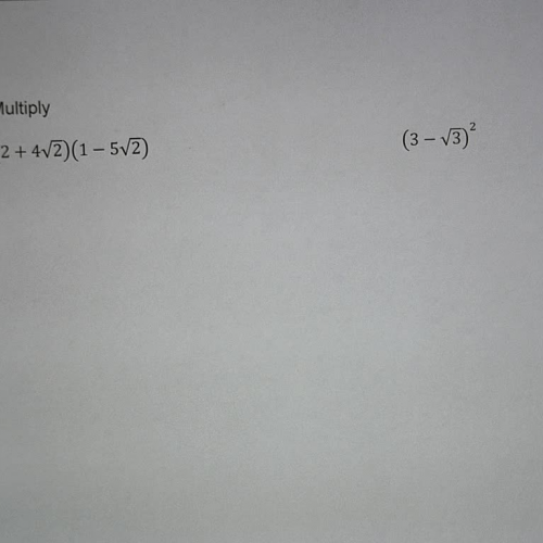 L24 E3 Multiplying Binomial Radical Expressions