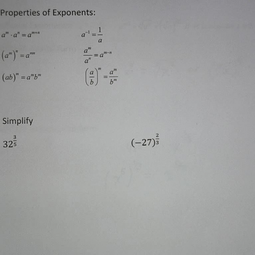 L26 E2 Simplifying Rational Exponents