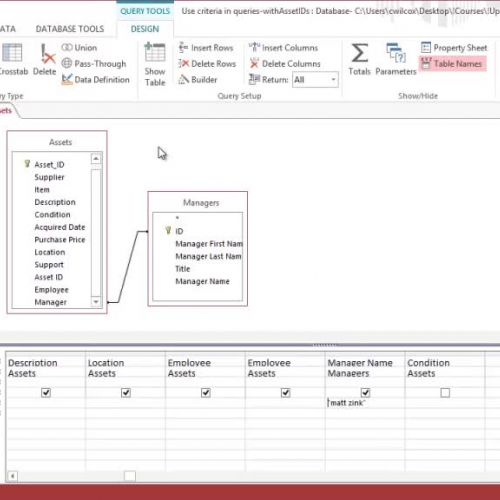 Use Update queries to change data in Access 2013