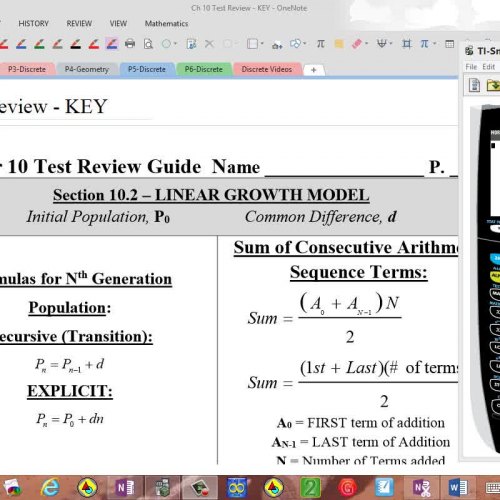 Ch 10  Review Video - Part 1  - Discrete Math