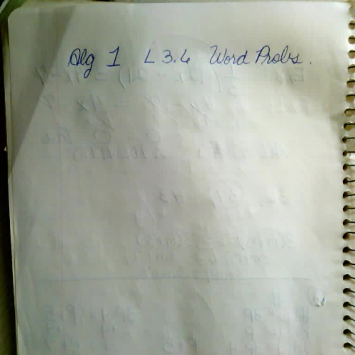 Algebra 1 L 3.6 1 of 2