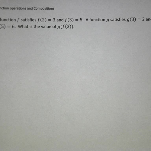L28 E6 Evaluating Composite Function