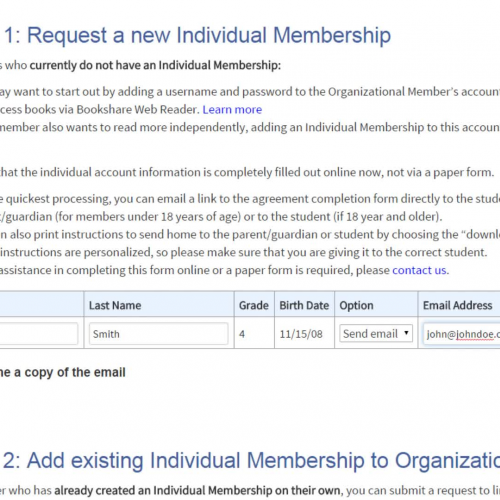 How to Get Individual Memberships for Students