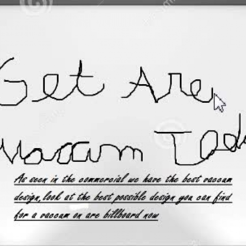 bill board for writing assignment