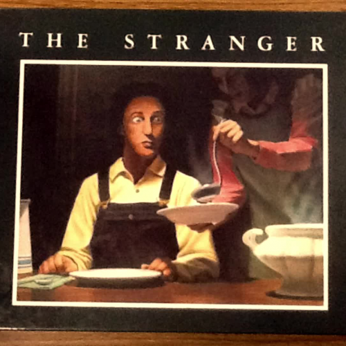 Silas and Ella's booktalk for The Stranger by Chris Van Allsburg