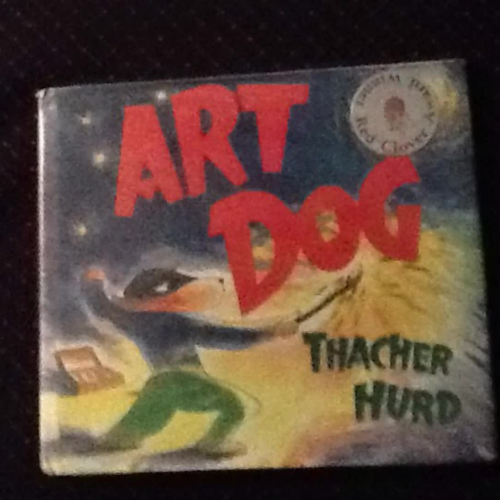 Eri and Casey's booktalk for Art Dog by Thacher Hurd