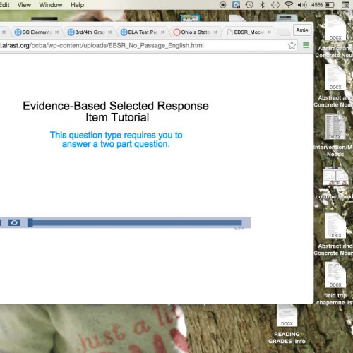 AIRs Evidence Based Selected Response Tutorial - Ohio
