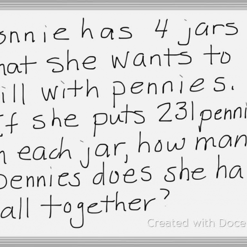 Multiplying 3- and 4-digit Numbers by 1-digit