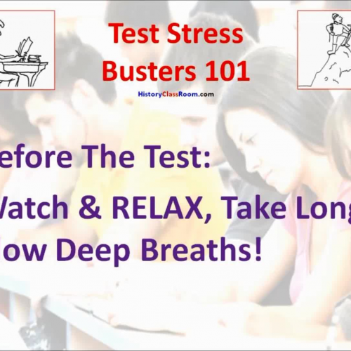 Test Stress Busters, Tips & Tricks