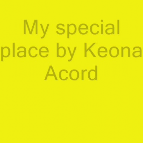 Special Place by Keona