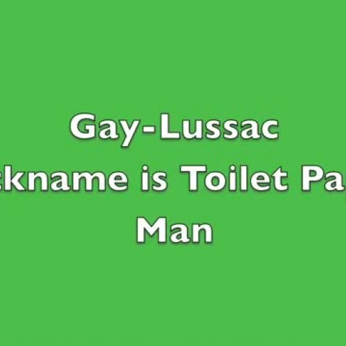 Gay-Lussac Law