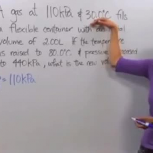 Combined Gas Law