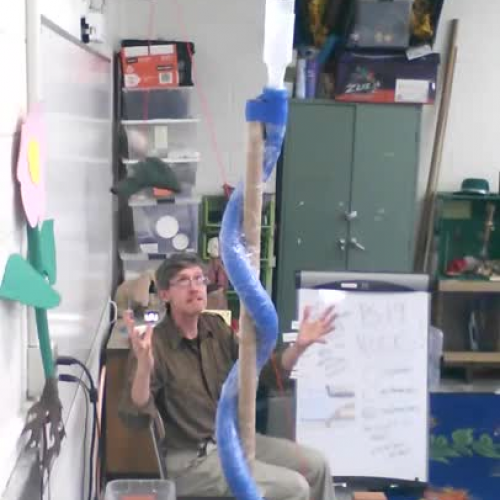Rube Goldberg Contraption: A Better Way To Remove Your Hat - Side View