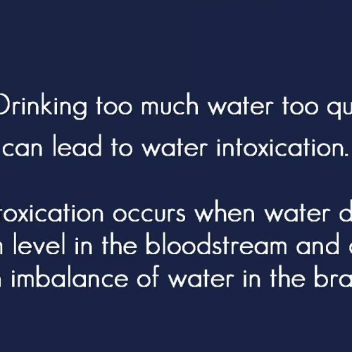 Ten Water Facts