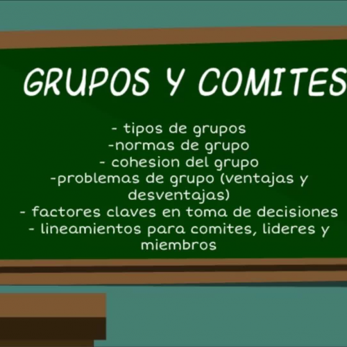 Lineamientos para comités de trabajo