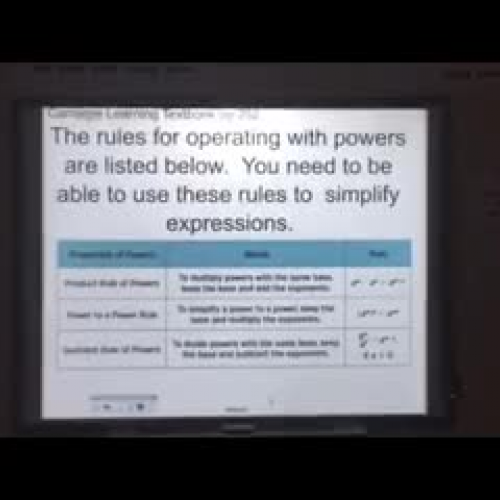 HW 11.16.15 Lesson 7.1-7.2 Review & Practice