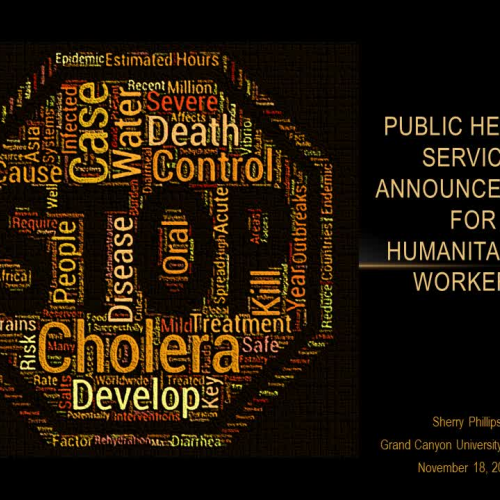 Public Health Service Announcement for Humanitarian Workers