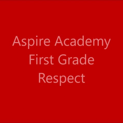 R-E-S-P-E-C-T PBiS-Aspire Academy