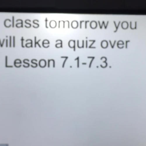 HW 11.19.15 Exponents Quiz