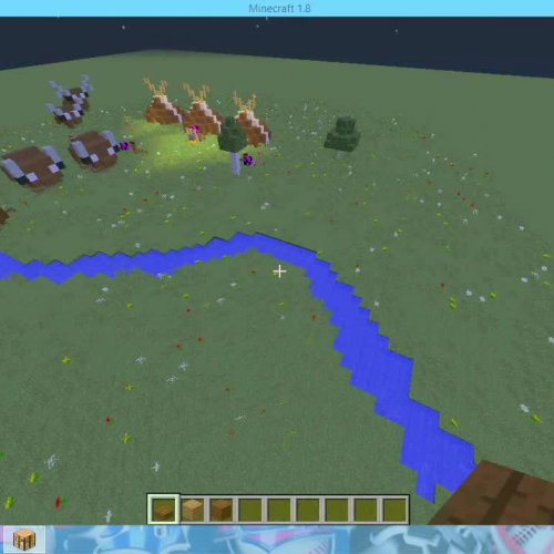 Minecraft Native Americans Project