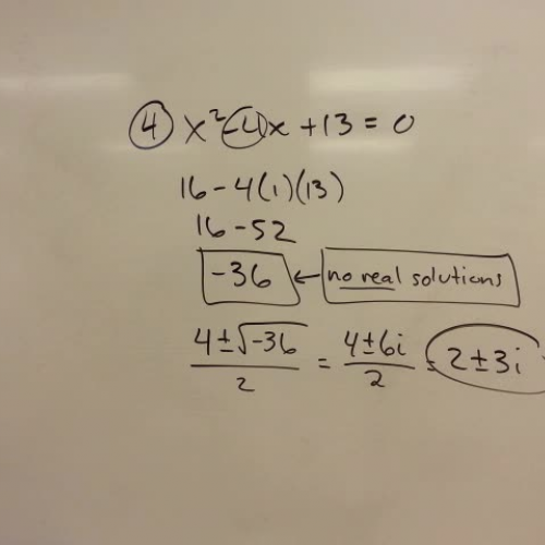 HLWW Algebra 2: lesson 5-6
