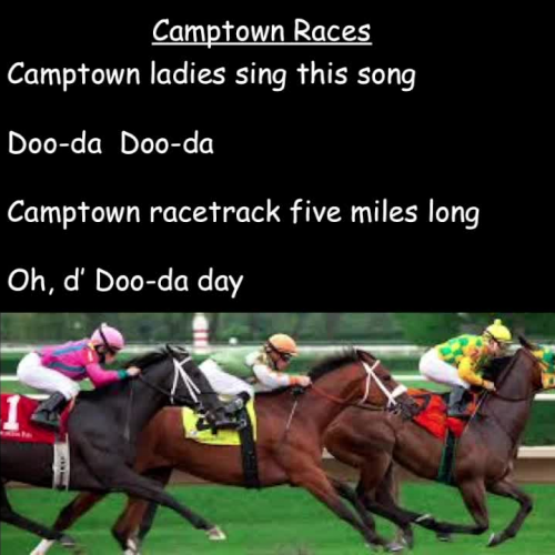 Camptown Races sing-along