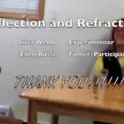 Refraction and reflection