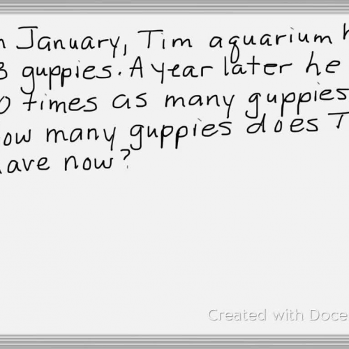 Multiplying 2-Digit Numbers by Multiples of 10