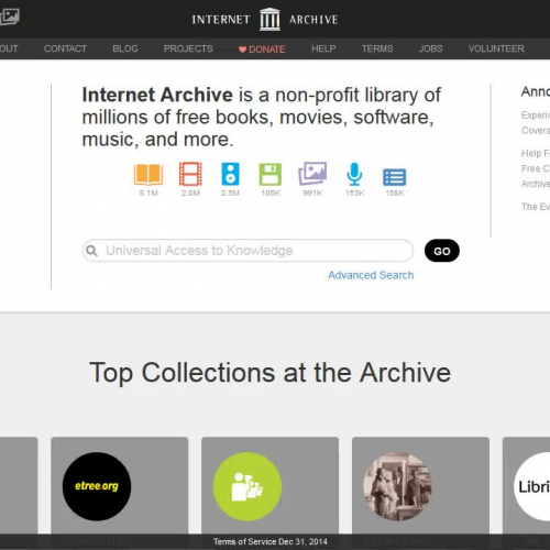Introduction to the Internet archive