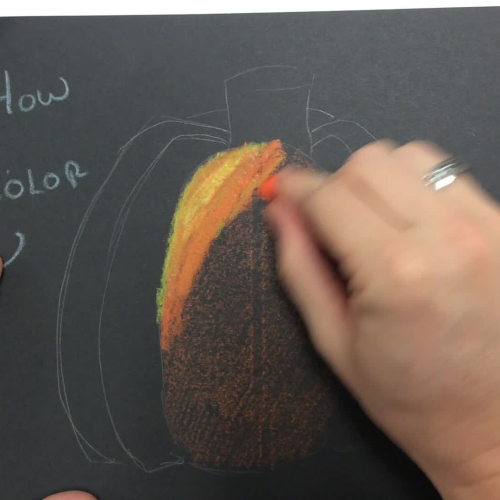How to shade a pumpkin