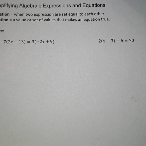L0.1 E04 Solving Equations