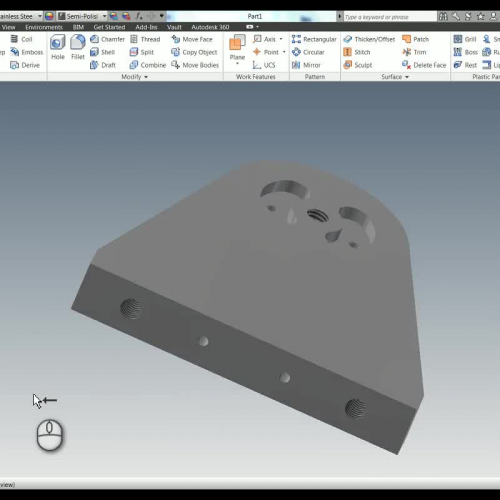 Elbow Engine - Flywheel Post