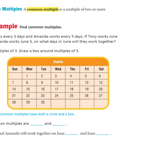 Chapter 5 Lesson 4 Page 216 Part 1