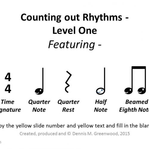 Counting Out Rhythms - Level One