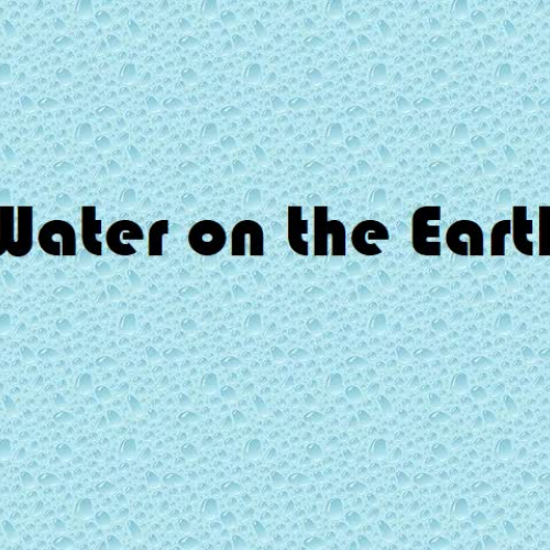 Water on The Earth_ Different Types