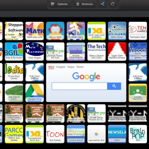 Setting up a Symbaloo