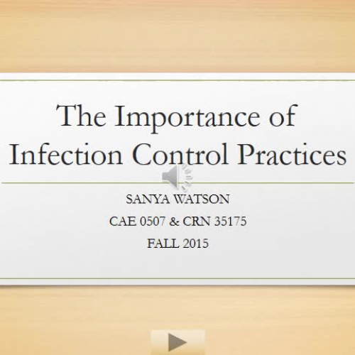 Infection Control CBL
