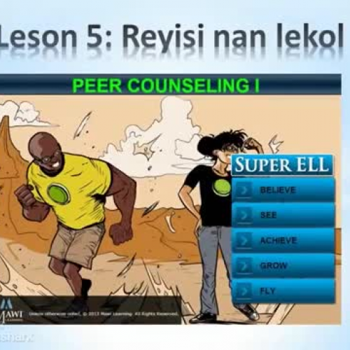 Lesson 5 Summary - Creole - Super ELL