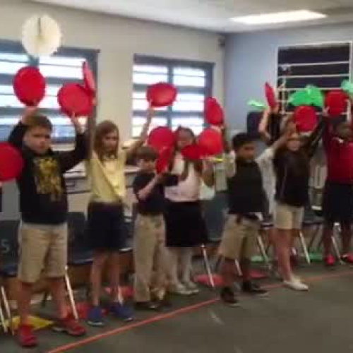 15-16 Ms. Miller's (Ms. Hubner) 4th grade class "March" from the Nutcracker