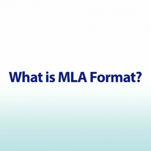 MLA format