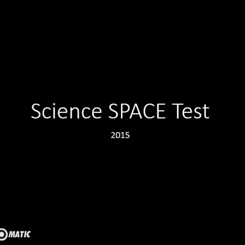 Science Test - Space