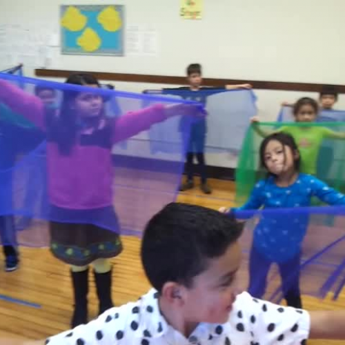 2nd grade, latin alphabet dance, IAMS, dance class, spontaneous and planned