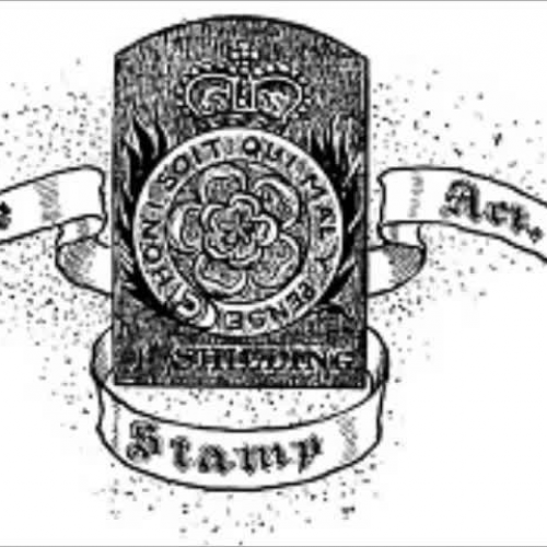 Persuasive Commercial Social Studies:  British Stamp act