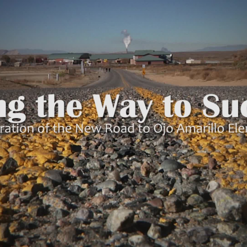 Paving the Way To Success | Ojo Amarillo Elementary's New School Road | CCSD | Ojo Amarillo, NM