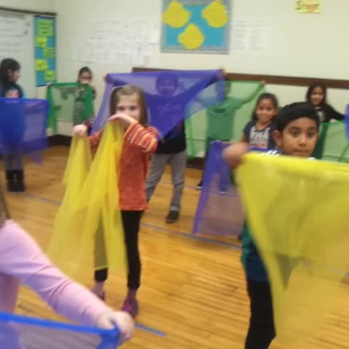 2nd grade, IAMS, spontaneous and planned, latin alphabet dance