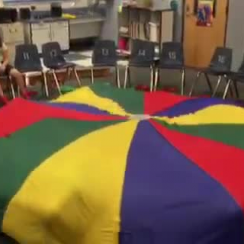 15-16 Mr. Savage's (Ms. Brown) 3rd grade class "Russian Dance" Parachute from the Nutcracker