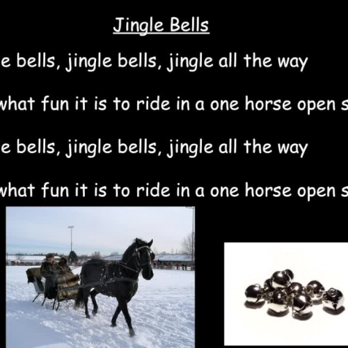 Jingle Bells sing-along