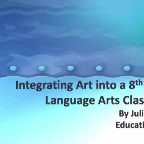 Educ 658 Art Integration Showcase