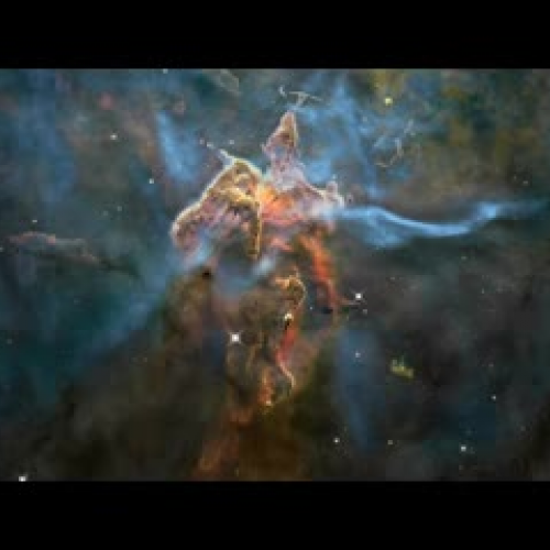 3-D Trip into the Carina Nebula